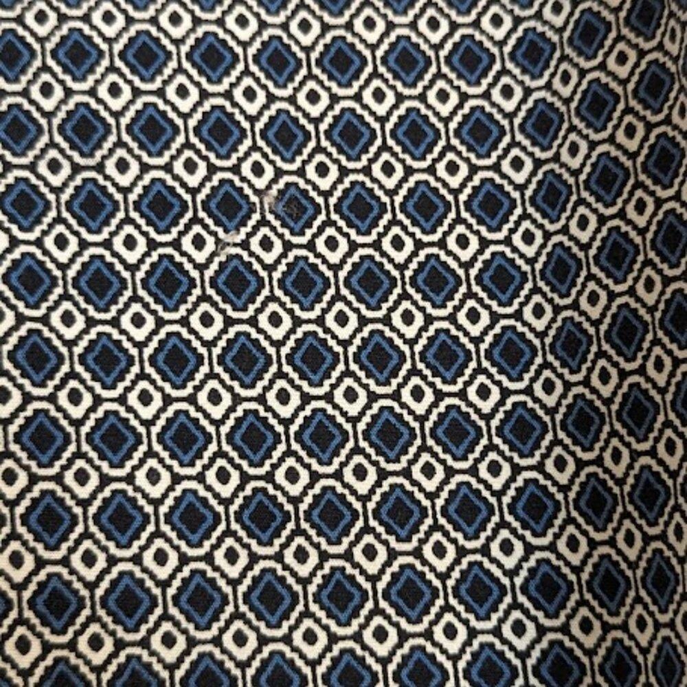 HILARY RADLEY Women's Capri Pant Size 12 Stretch Geometric Straight Mid Rise - Picture 2 of 15